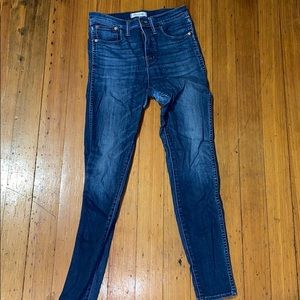 Madewell high rise jeans